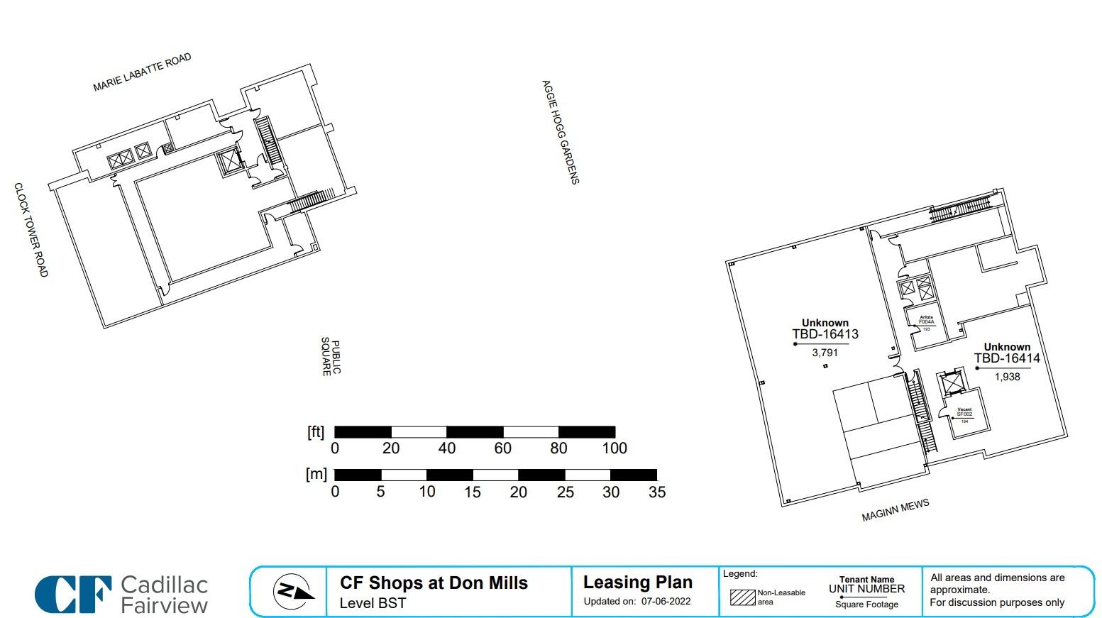 1050-1090 Don Mills Rd, Toronto, ON for rent Floor Plan- Image 1 of 4