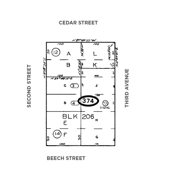 1515 2nd Ave, San Diego, CA for sale - Plat Map - Image 2 of 2