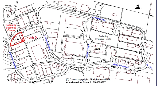 Badentoy Cres, Portlethen for rent - Site Plan - Image 2 of 2