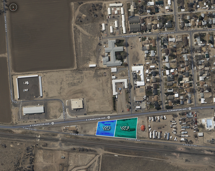 E Santa Fe Ave, Fowler, CO for sale - Aerial - Image 1 of 2