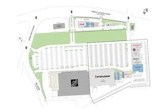 264-350 Middle Country Rd, Coram, NY for rent Site Plan- Image 1 of 1