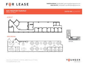 8615 Freeport Pky, Irving, TX for rent Floor Plan- Image 1 of 2