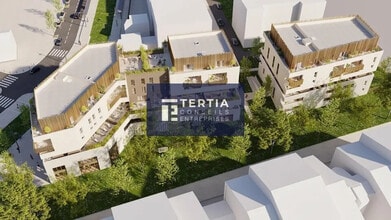 Montpellier - Aerial  map view