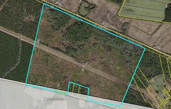 TBD Old Lake Rd, Riegelwood, NC - aerial  map view