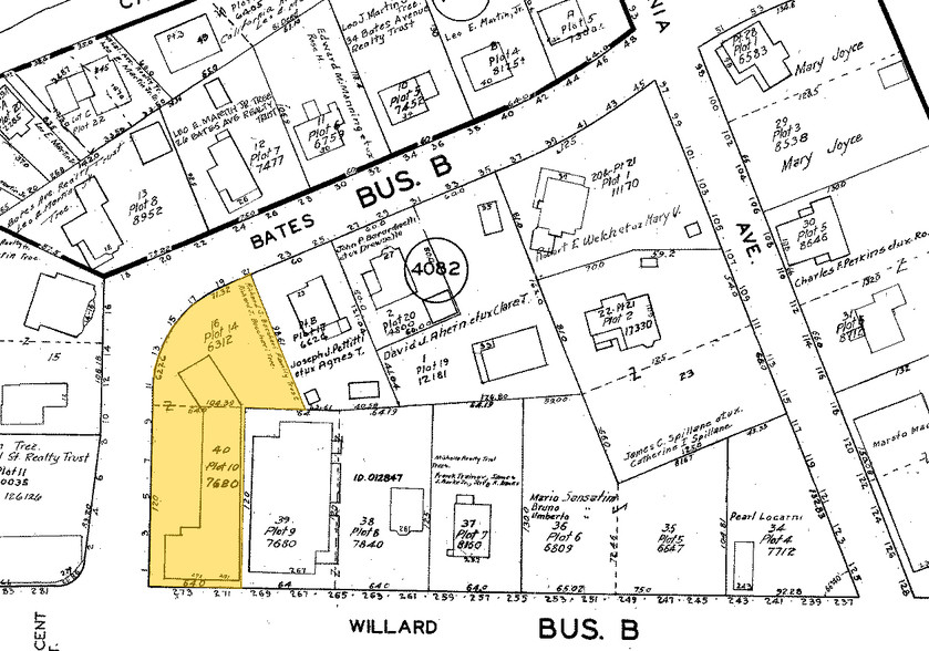 271 Willard St, Quincy, MA for rent - Plat Map - Image 2 of 6