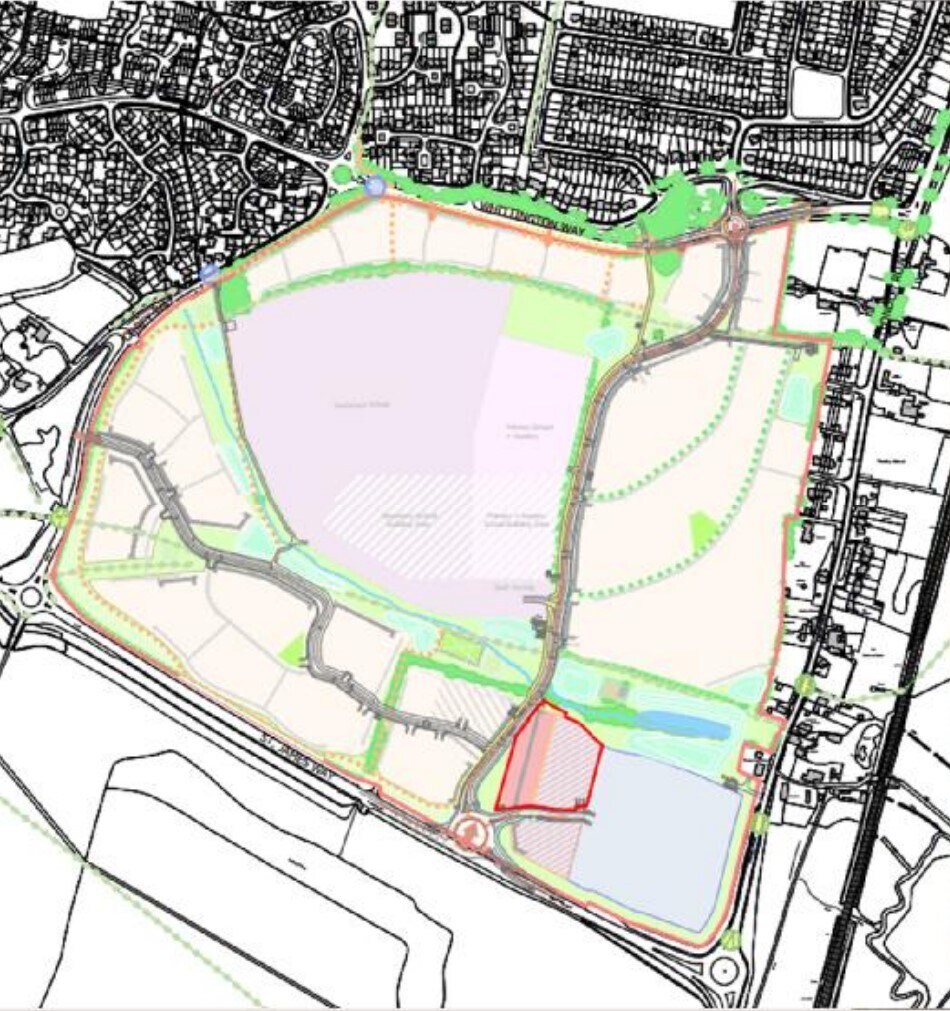 Whittington Way, Bishop's Stortford for sale Site Plan- Image 1 of 1