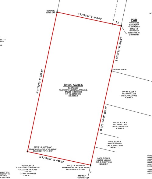 10129 FM 1097 Rd W, Willis, TX for sale - Plat Map - Image 2 of 9