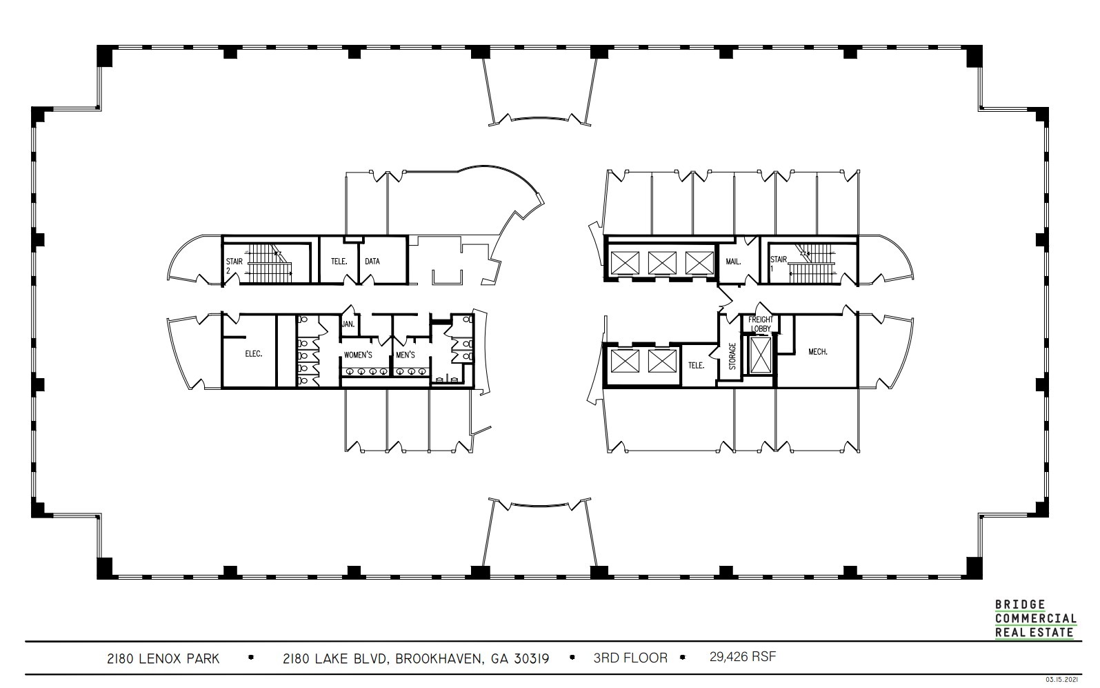 1277 Lenox Park Blvd, Atlanta, GA for rent Floor Plan- Image 1 of 1