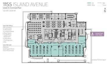 1155 Island Ave, San Diego, CA to rent Floor Plan- Image 1 of 1