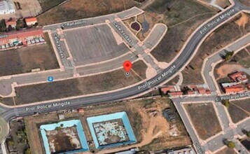 León - Aerial map view