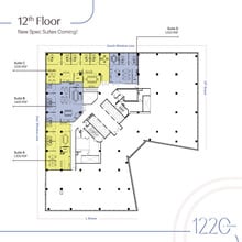 1220 L St NW, Washington, DC to rent Floor Plan- Image 1 of 6