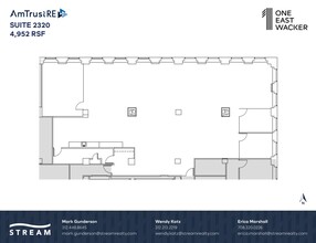 1 E Wacker Dr, Chicago, IL for rent Floor Plan- Image 1 of 1