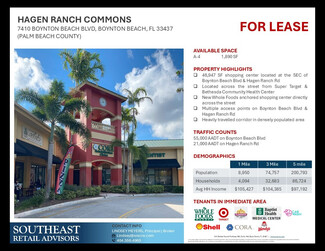 More details for 7410 Boynton Beach Blvd, Boynton Beach, FL - Retail for Rent