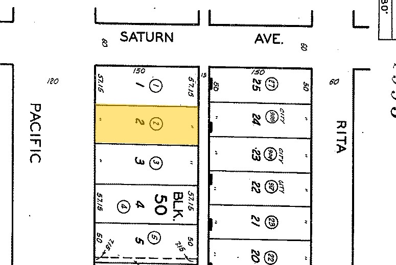 6906-6910 Pacific Blvd, Huntington Park, CA for sale - Plat Map - Image 3 of 3