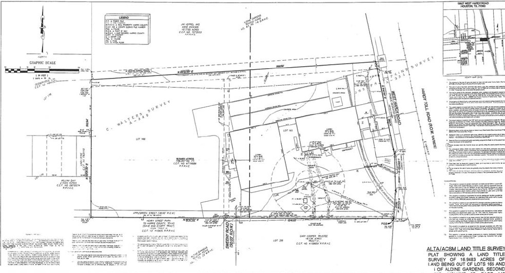 13827 W Hardy Rd, Houston, TX for sale - Plat Map - Image 1 of 1