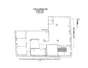 1100 H St NW, Washington, DC for rent Site Plan- Image 1 of 1