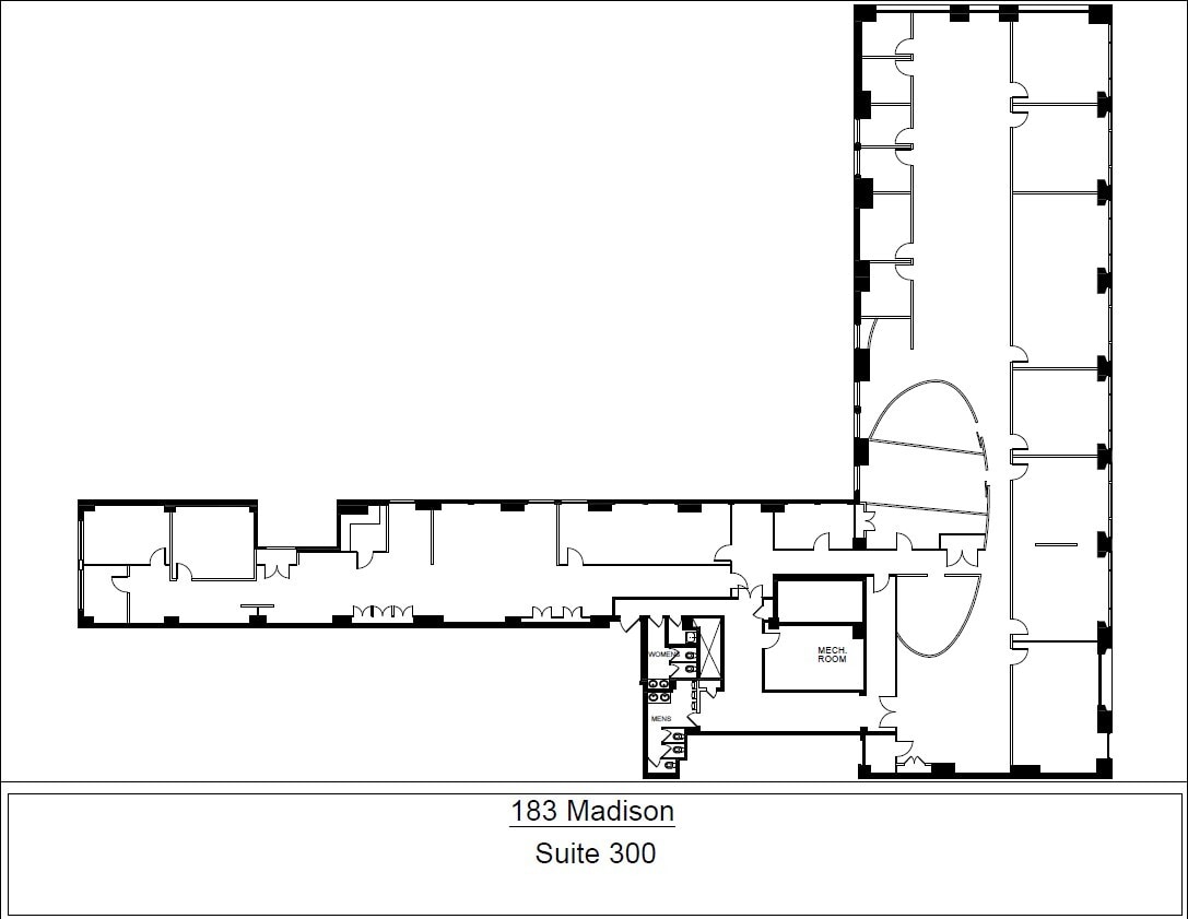 183 Madison Ave, New York, NY to rent Floor Plan- Image 1 of 1