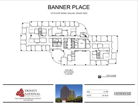 12770 Coit Rd, Dallas, TX for rent Site Plan- Image 1 of 1