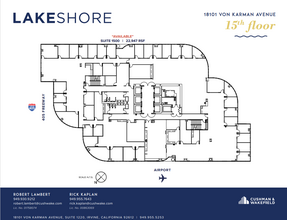 18101 Von Karman Ave, Irvine, CA for rent Floor Plan- Image 1 of 1