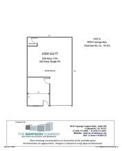 9907-9909 Canoga Ave, Chatsworth, CA for rent Floor Plan- Image 1 of 1