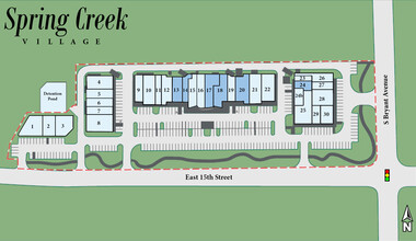 1489 E 15th St, Edmond, OK for rent Site Plan- Image 2 of 2