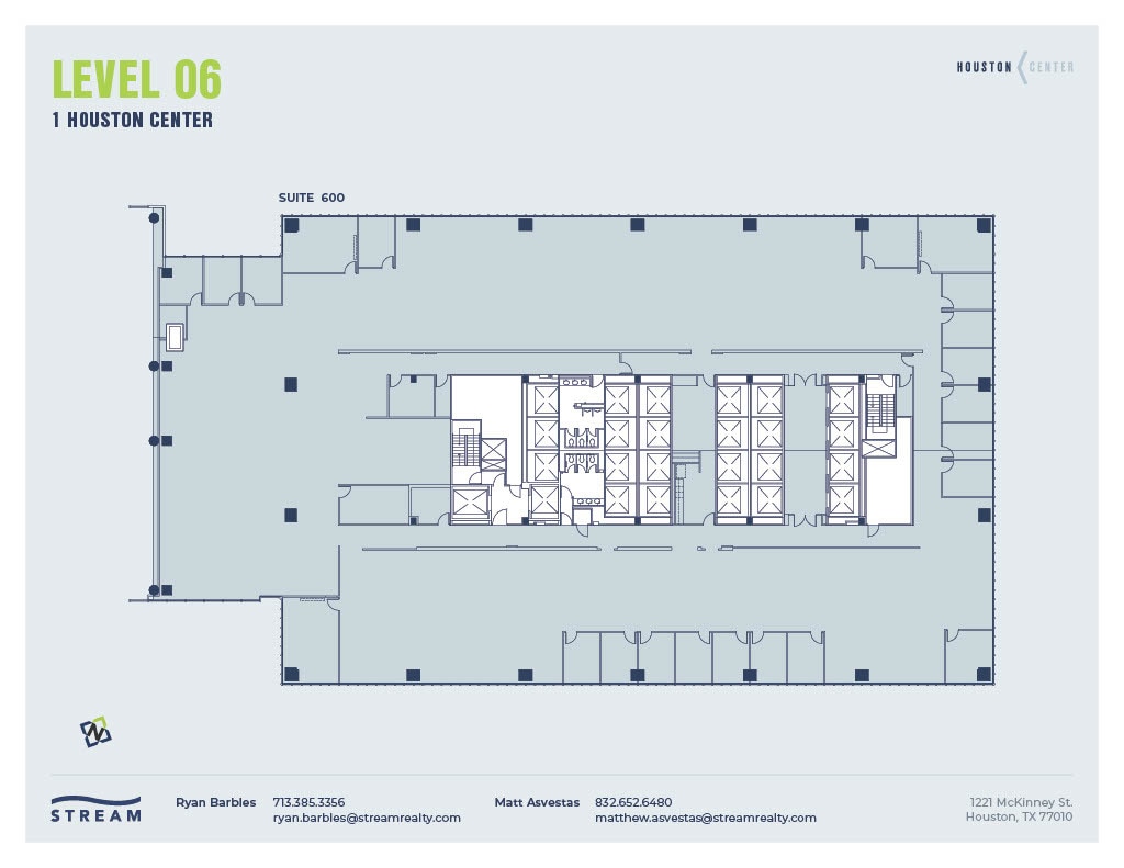 1221 McKinney St, Houston, TX to rent Floor Plan- Image 1 of 1