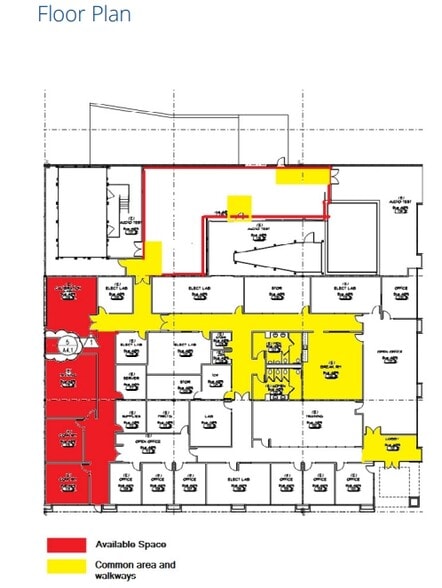 409-433 Dixon Landing Rd, Milpitas, CA for rent - Floor Plan - Image 2 of 2