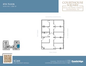 510-526 King St, Alexandria, VA for rent Floor Plan- Image 1 of 1