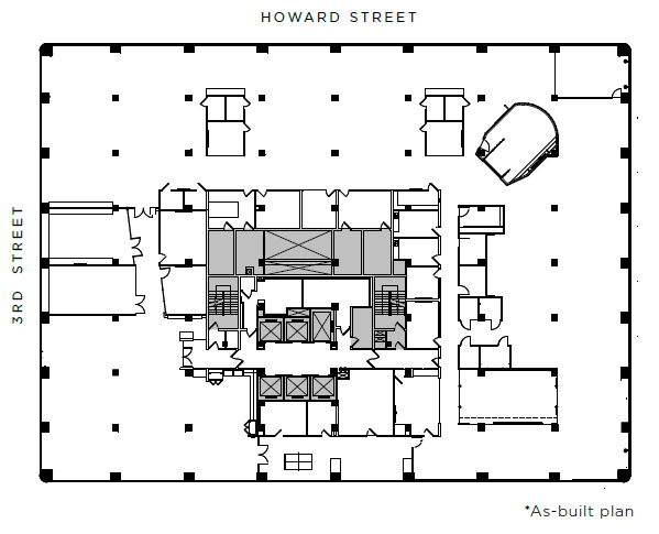 201 Third St, San Francisco, CA to rent Floor Plan- Image 1 of 11