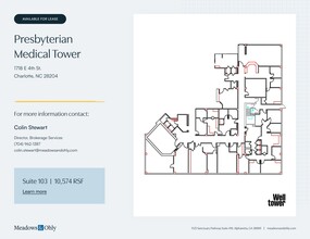 1718 E 4th St, Charlotte, NC to rent Site Plan- Image 1 of 2
