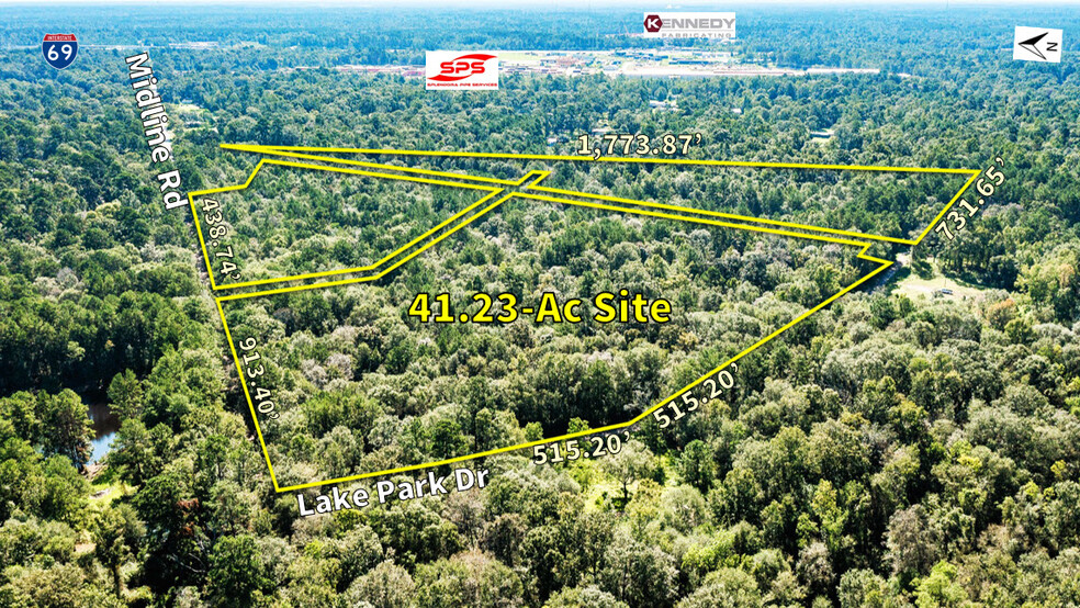 SEC Midline Rd and Lake Park dr, Cleveland, TX for sale - Primary Photo - Image 1 of 6