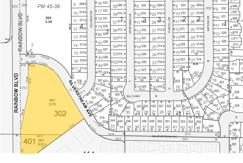 500 N Rainbow Blvd, Las Vegas, NV for rent - Plat Map - Image 2 of 8