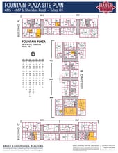 4815-4821 S Sheridan Rd, Tulsa, OK for rent Site Plan- Image 2 of 2