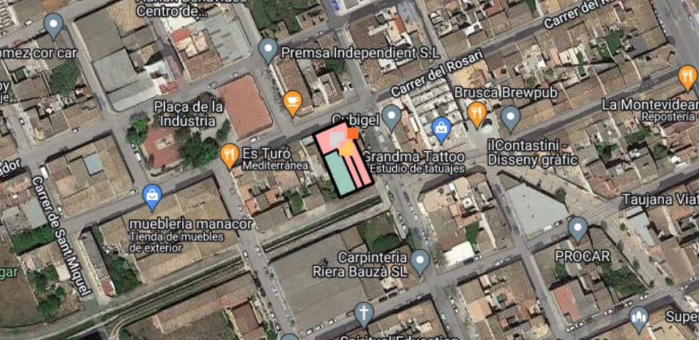 Avinguda dels Pins de sa Torre, 4, Manacor, Islas Baleares for sale - Plat Map - Image 2 of 2