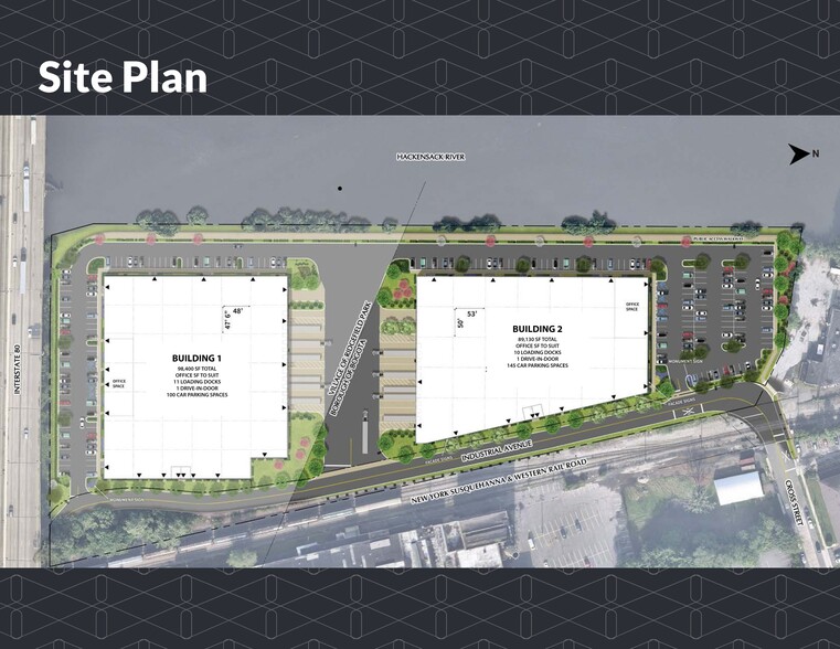 30 Cross St, Ridgefield Park, NJ for rent - Site Plan - Image 1 of 8