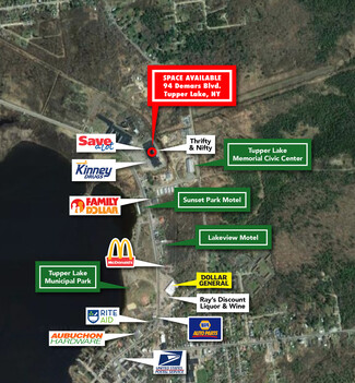 More details for 94 Demars Blvd, Tupper Lake, NY - Retail, Industrial for Rent