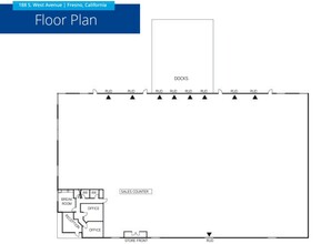 188 S West Ave, Fresno, CA for rent Floor Plan- Image 1 of 1