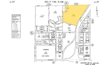 Frontage Rd, Rosamond, CA for sale Plat Map- Image 1 of 2