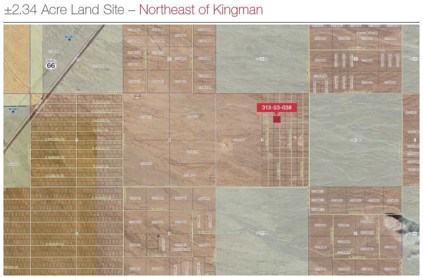 2.34 Acres Mojave County, Kingman, AZ for sale - Plat Map - Image 3 of 5