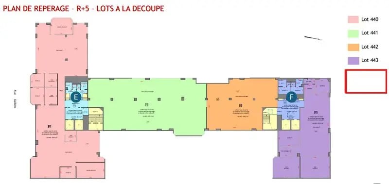 Boulogne-Billancourt, HDS 92100 - Unit 43 -  - Floor Plan - Image 2 of 14