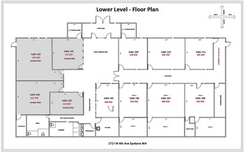 1717 W 6th Ave, Spokane, WA for rent Floor Plan- Image 1 of 5