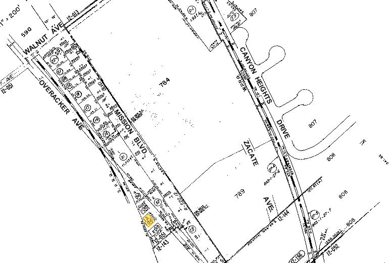 39267 Mission Blvd, Fremont, CA for rent - Plat Map - Image 2 of 8