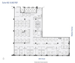 270 Madison Ave, New York, NY for rent Floor Plan- Image 1 of 1