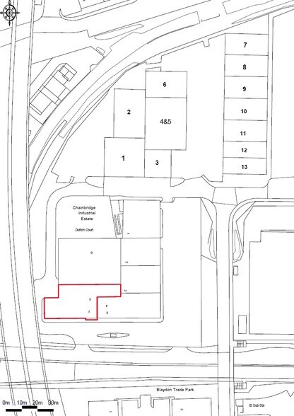 Dutton Ct, Blaydon On Tyne to rent - Site Plan - Image 3 of 3