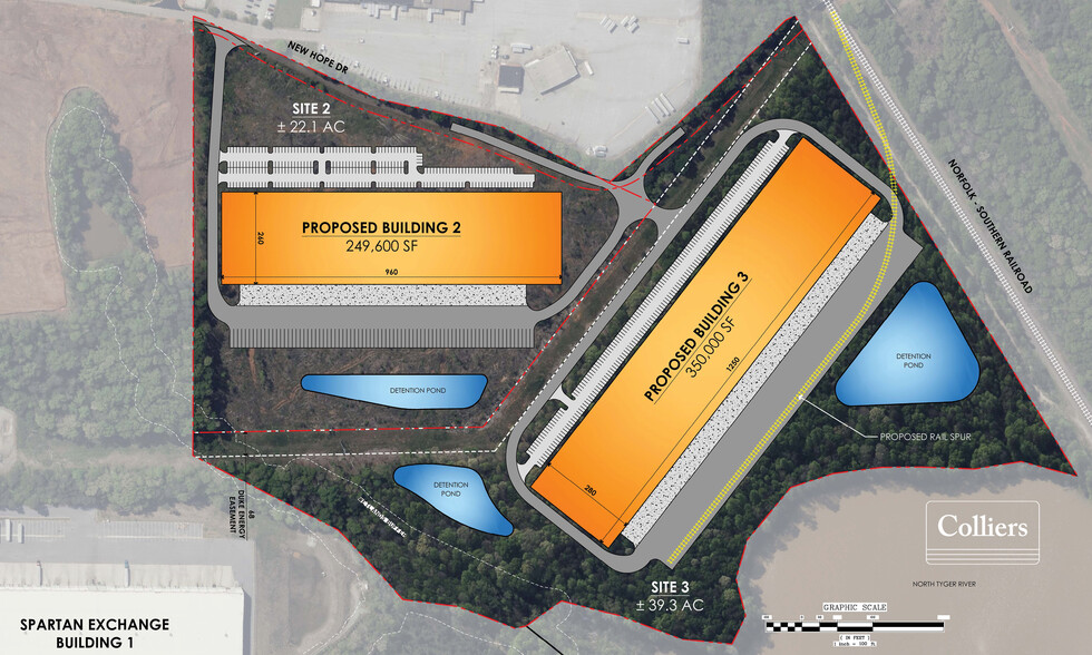 New Hope Dr, Wellford, SC for rent - Site Plan - Image 2 of 3