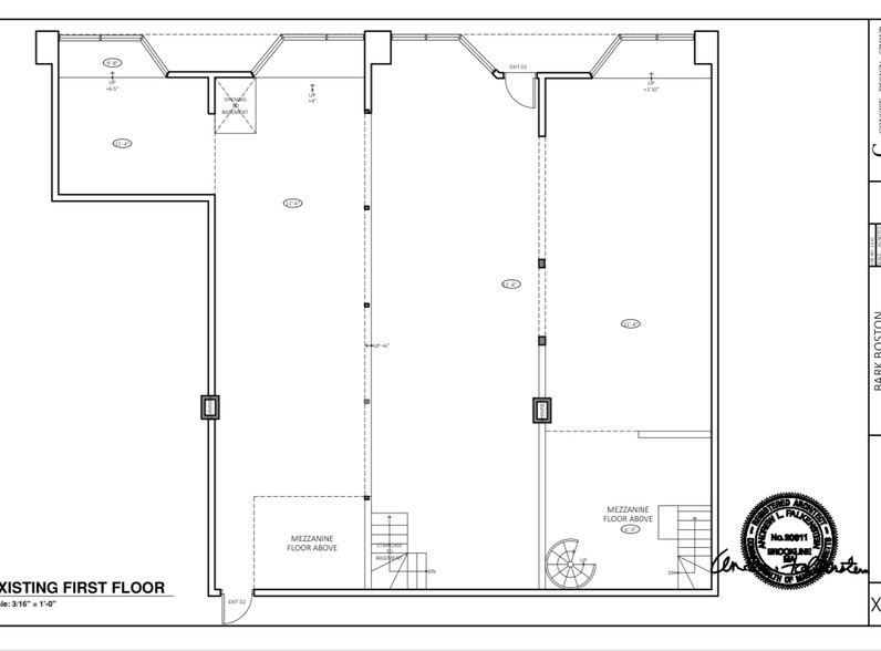 704 Washington Street, Brookline, MA for rent - Floor Plan - Image 2 of 2