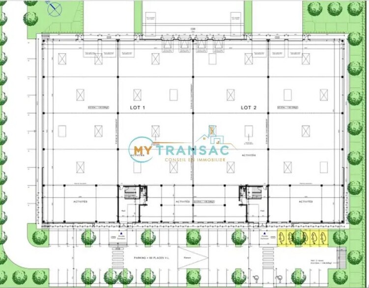 Industrial in Sucy-en-Brie to rent - Site Plan - Image 2 of 3