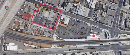 925 San Mateo Ave, San Bruno, CA - aerial  map view