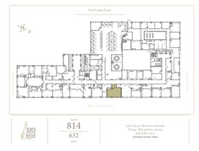 320 S Boston Ave, Tulsa, OK for rent Floor Plan- Image 1 of 1