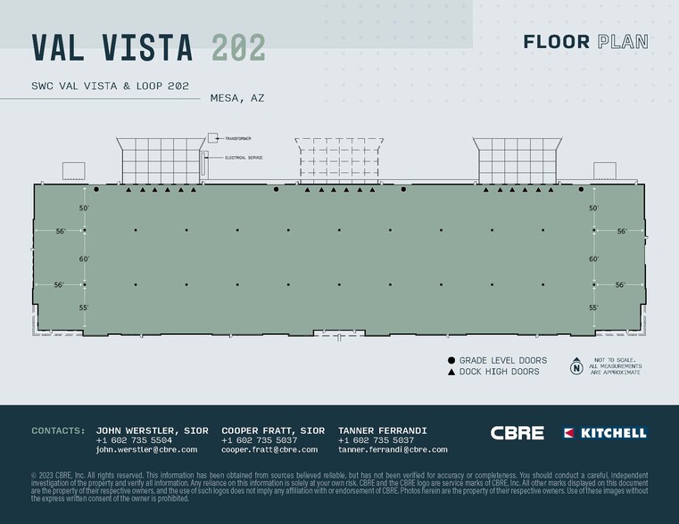 Val Vista 202, Mesa, AZ for sale - Floor Plan - Image 2 of 4